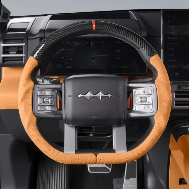 Трёхсекционный чехол на руль для BYD Leopard 7 (2025-) — фото 1