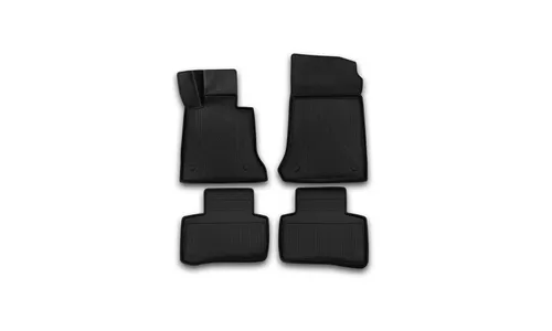 Коврики 3D в салон MERCEDES-BENZ GLK X204, 2014-, 4 шт. (полиуретан) / Мерседес Бенц GLK класс — фото 1