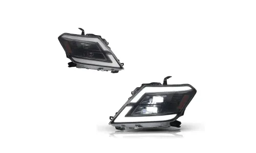 Фары Full LED проектор ДХО для Nissan Patrol Y62 (2012-2019), комплект, комплект, FT Carlight Carlight — фото 6