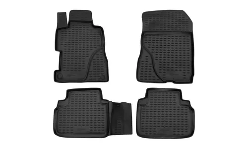 Коврики в салон подходит для HONDA Civic 4D (VIII, VIIIr), 2005-2012, 4 шт. (Повышенная устойчивость, повышенная износост / Хонда Цивик — фото 1