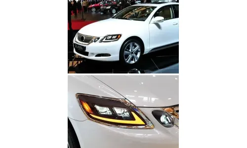 Фары передние LED с ходовыми огнями для Lexus GS (2004-2012), комплект, комплект, FT Carlight Carlight — фото 7