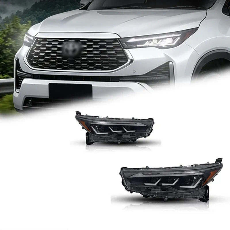 Фары передние LED с ходовыми огнями для Toyota Innova (2023-2026), комплект, комплект, FT Carlight Carlight — фото 1