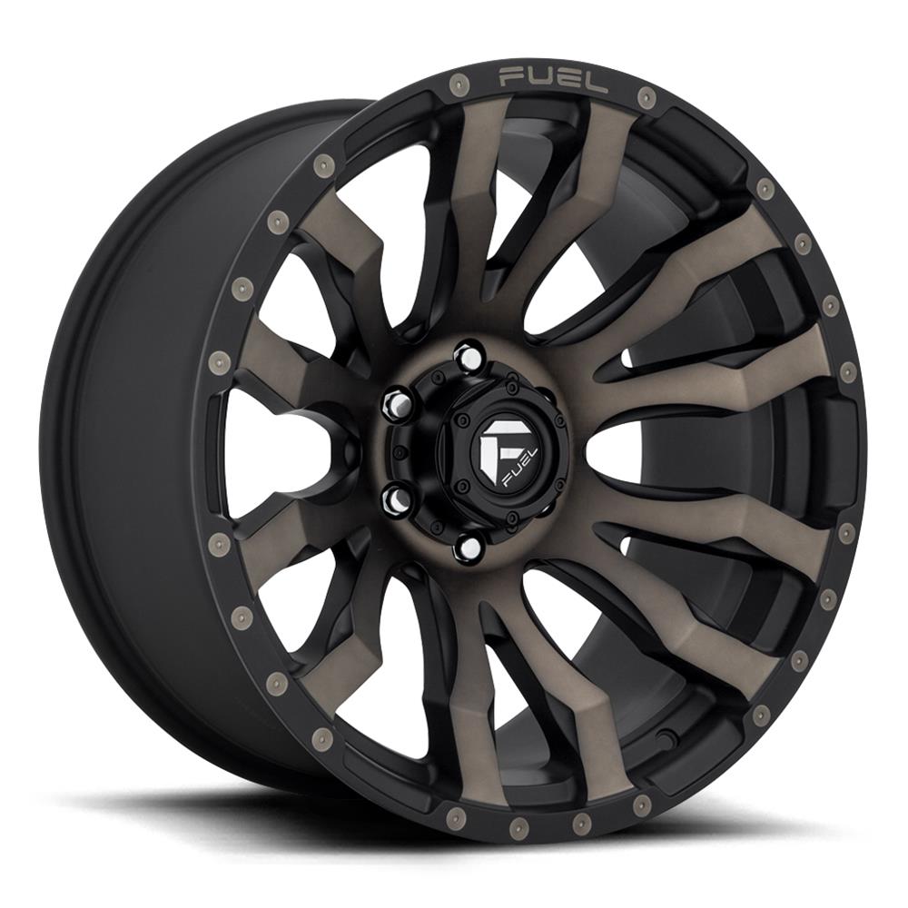 Диск колесный R20x9 Blitz D674 Матовый Черный Fuel Off-Road — фото 1