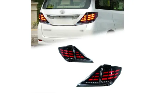 Задние LED-фонари динамический сигнал поворота для Toyota Alphard (2007-2013), комплект, комплект, FT Carlight Carlight — фото 1