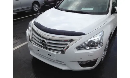 Дефлектор капота темный NISSAN TEANA 2013- / Ниссан Теана — фото 2