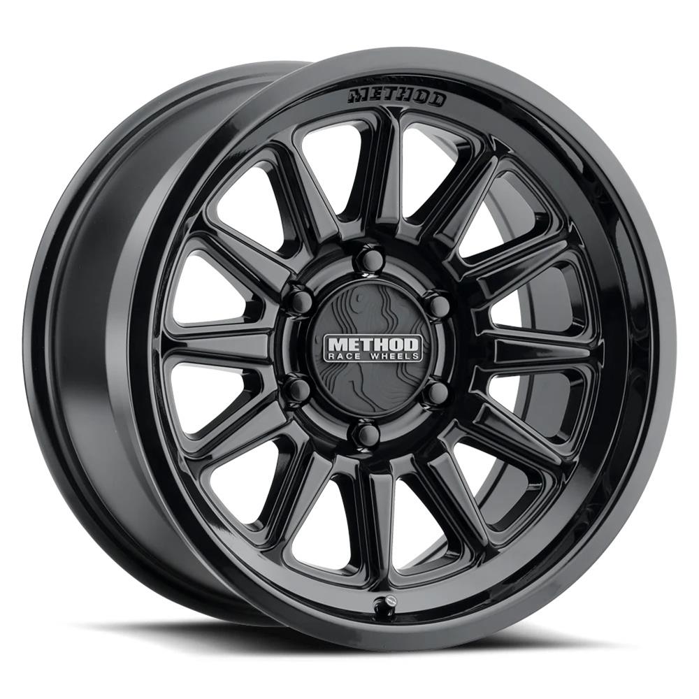 Диск колесный R18x9 MR323 Глянцевый Черный Method — фото 1