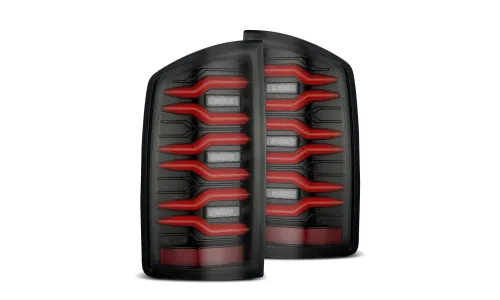 Фонари задние светодиодные Luxx Black-Red для Dodge Ram 1500 2002–2006, AlphaRex — фото 2