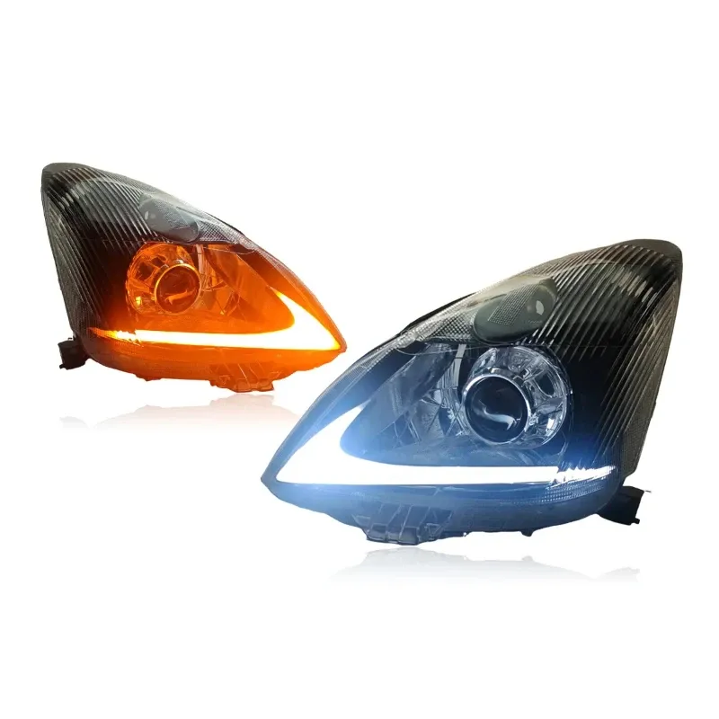 Фары передние LED с ходовыми огнями для Nissan Livina (2007-2012), комплект, комплект, FT Carlight Carlight — фото 6