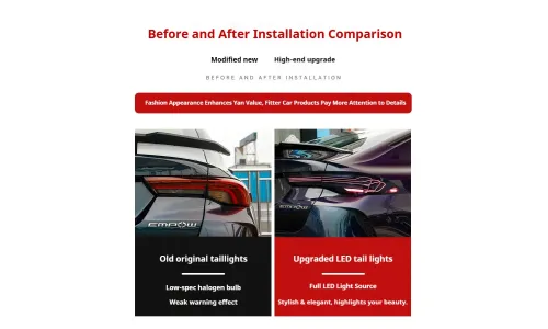 Фары передние LED с ходовыми огнями для Trumpchi Empow (2020-2025), комплект, комплект, FT Carlight Carlight — фото 7