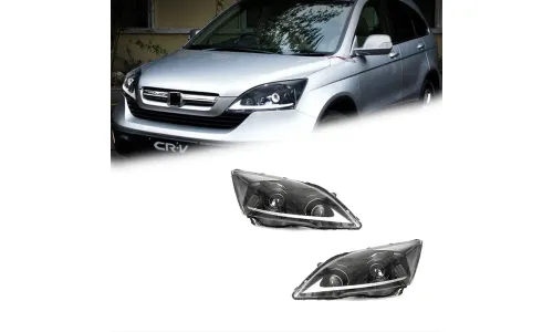 Фары передние LED с ходовыми огнями для Honda CR-V (2007-2011), комплект, комплект, FT Carlight Carlight — фото 7