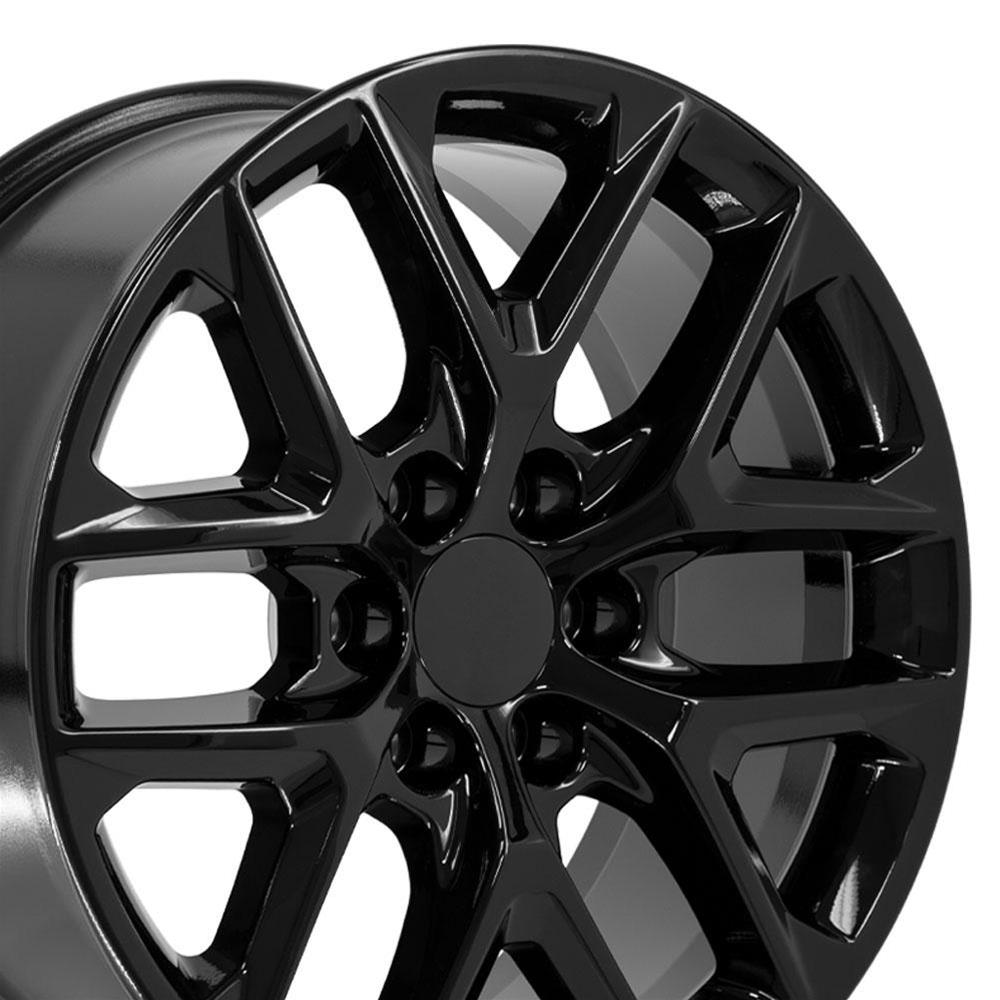 Диск колесный R20x9 CV62 Глянцевый Черный OE Wheels — фото 1
