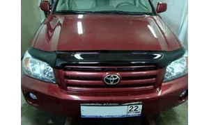 Дефлектор капота темный TOYOTA HIGHLANDER/KLUGER 2001-2007 , NLD.STOHIG0112 / Тойота Хайлендер — фото 1