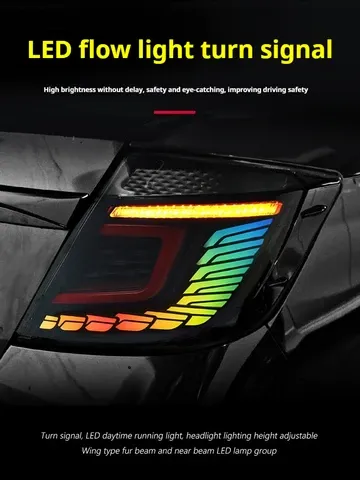 Задние LED-фонари RGB динамический поворотник для Perodua Bezza (2017-2024), комплект, комплект, FT Carlight Carlight — фото 5