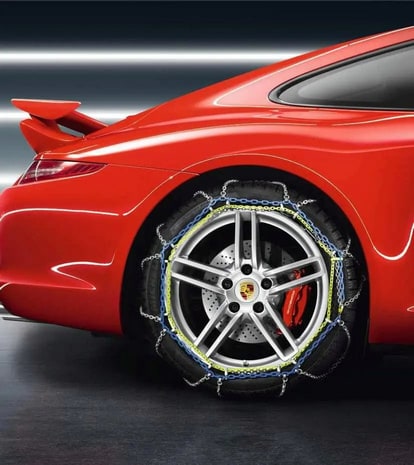 Цепи противоскольжения, 2 шт. для Porsche Cayenne 958 E2, Cayenne 958 E2 II, 911 991.1 — фото 2