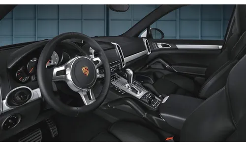 Комплект отделки салона из шлифованного алюминия для Porsche Cayenne 958 E2, Cayenne 958 E2 II — фото 1