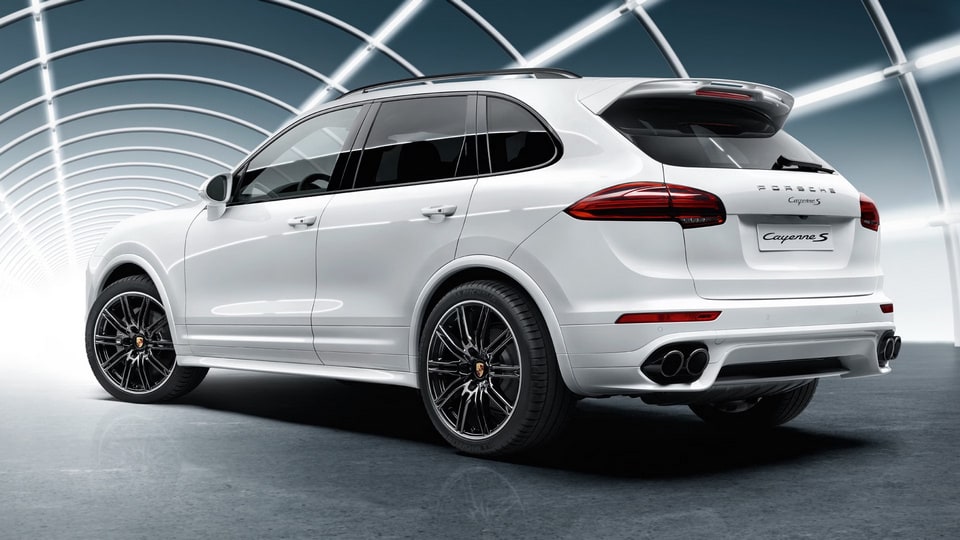 Двухпрофильный спойлер крыши под окраску для Porsche Cayenne 958 E2 II — фото 2