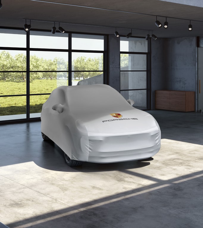 Гаражный чехол автомобиля, Белый для Porsche Macan 95B, Macan 95B (2019–2021), Macan 95B (2021–) — фото 3