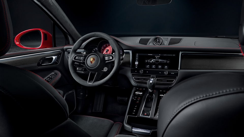 Многофункциональный руль GT Sport Race-Tex, с Sport Chrono для Porsche Macan 95B (2021–) — фото 1