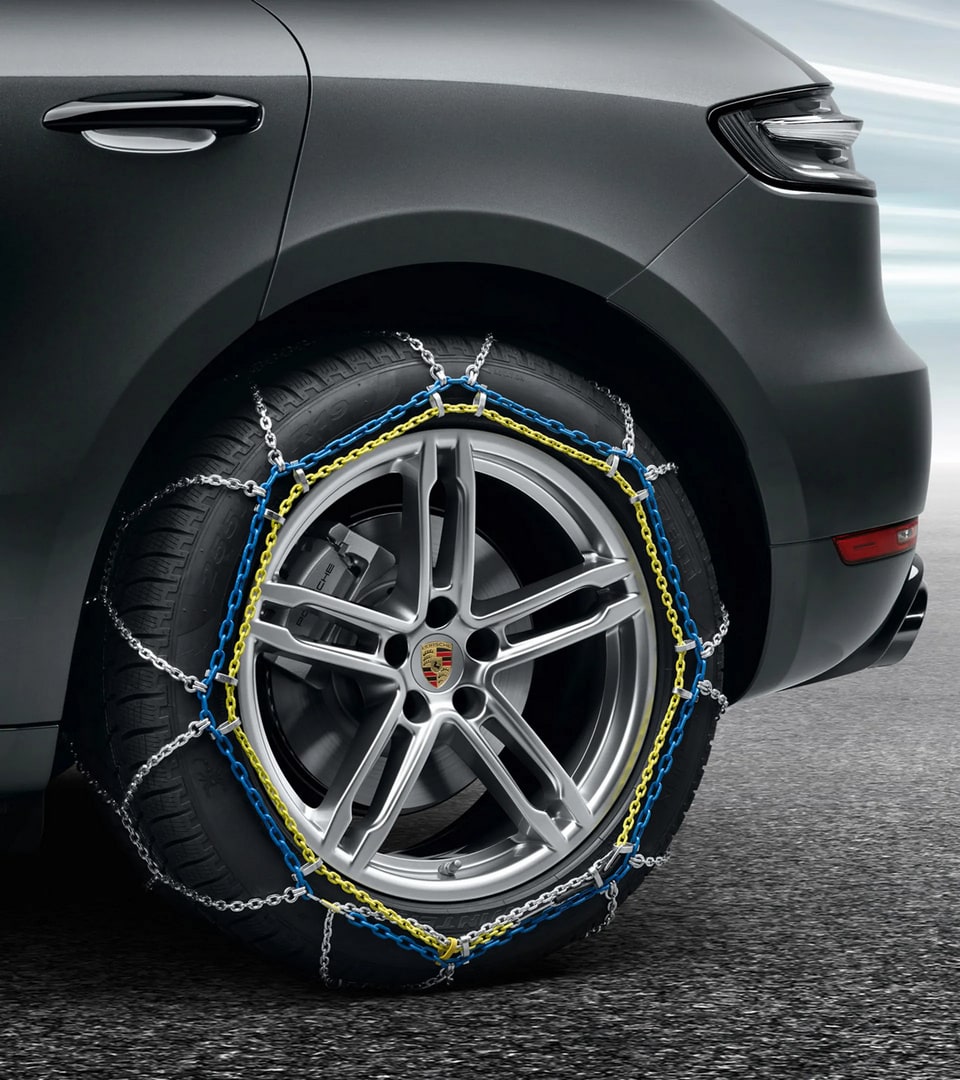 Цепи противоскольжения, 2 шт. для Porsche Macan 95B, Macan 95B (2019–2021), Macan 95B (2021–) — фото 2