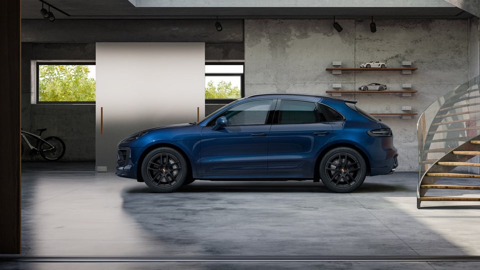 Комплект летних колёс 20 дюймов, дизайн Macan S, чёрный сатиновый для Porsche Macan 95B (2021–) — фото 2