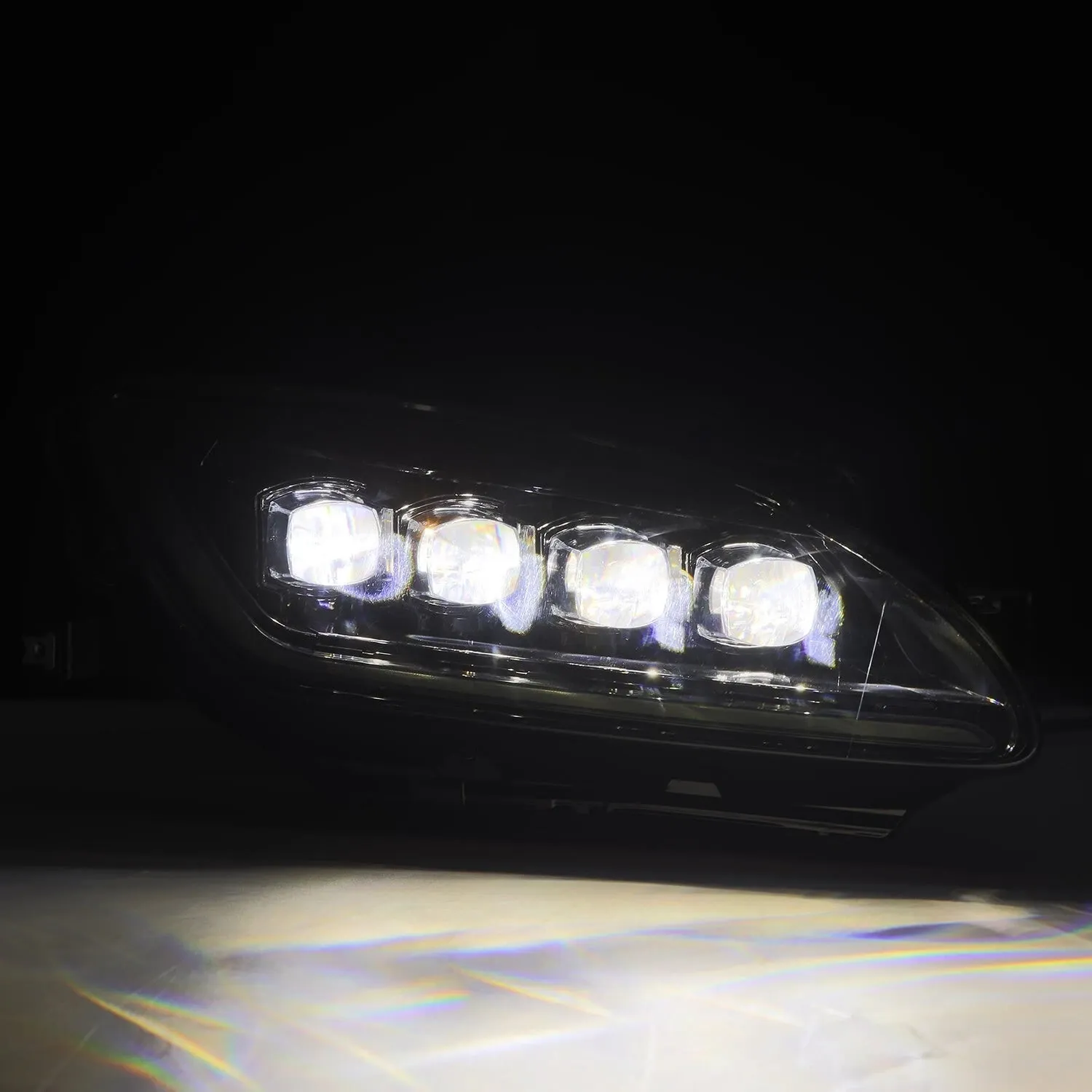 Фары проекторные светодиодные Alpha-Black NOVA для Honda S2000 AP1 AP2 2000–2009, AlphaRex — фото 4