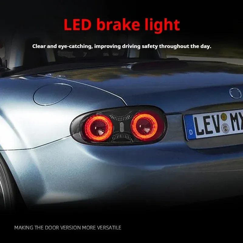 Задние LED-фонари динамический поворотник для Mazda MX-5 NC2/NC3 (2007-2015), комплект, комплект, FT Carlight Carlight — фото 4