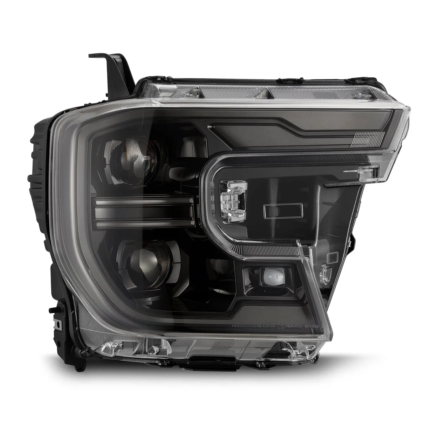 Фары проекторные светодиодные Black LUXX для Ford Ranger 2024–2026, AlphaRex — фото 2