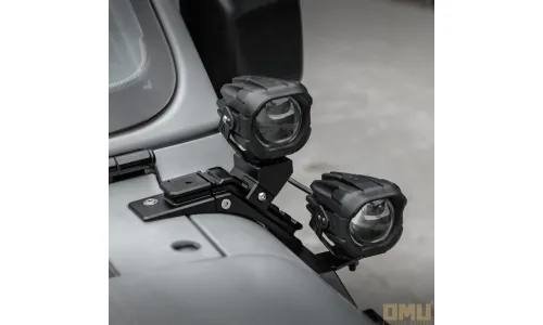 Кронштейн на стойку A-Pillar OMU 4x4 для Jeep Wrangler JL / Gladiator JT (2018-2024) — фото 5