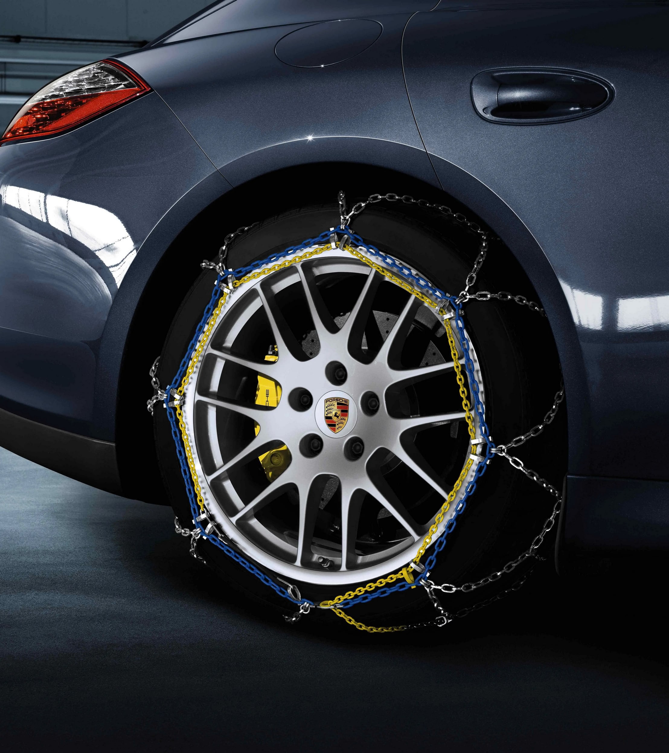 Цепи противоскольжения, 2 шт. для Porsche Panamera 970, Panamera 970 рестайлинг — фото 1