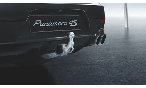Фаркоп с электроприводом складывания, для пружинной подвески для Porsche Panamera 970 рестайлинг — фото 1