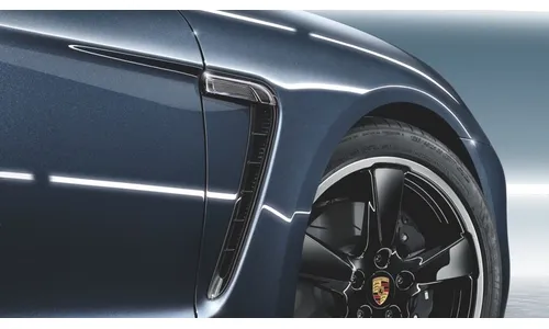 Решётки выпускных воздуховодов под окраску для Porsche Panamera 970 рестайлинг — фото 1