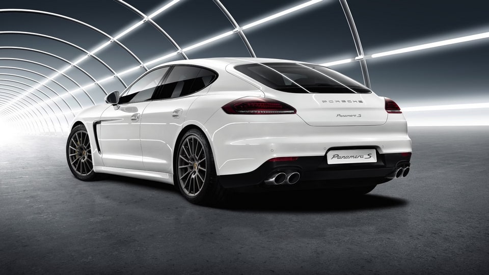 Затемнённые светодиодные задние фонари для Porsche Panamera 970 рестайлинг — фото 2