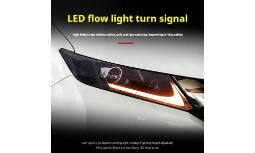 Фары передние LED с ходовыми огнями для Honda City (2015-2022), комплект, комплект, FT Carlight Carlight — фото 4
