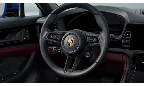 Многофункциональный кожаный руль GT Sport с матовым карбоном, с Sport Chrono для Porsche Panamera G3 — фото 1
