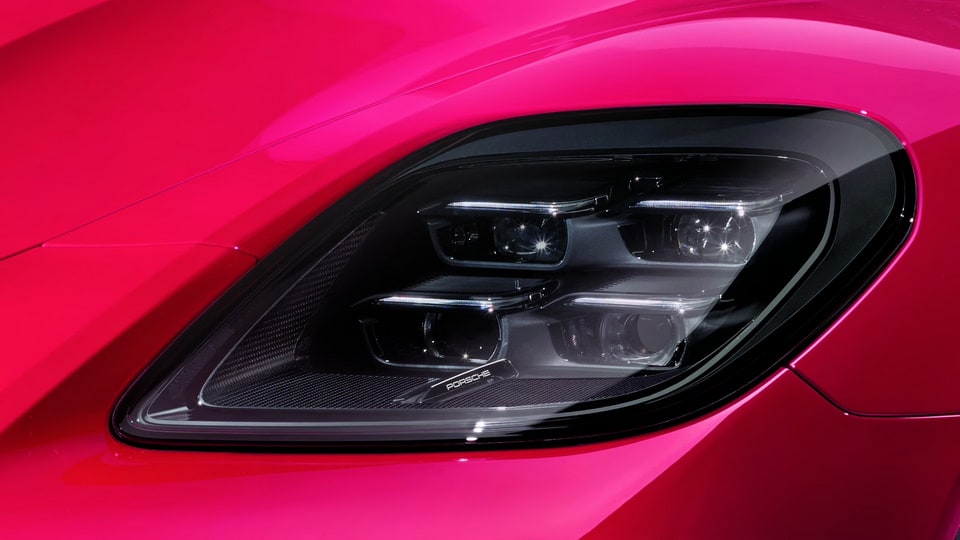 Затемнённые HD-Matrix LED-фары с PDLS Plus для Porsche Panamera G3 — фото 1