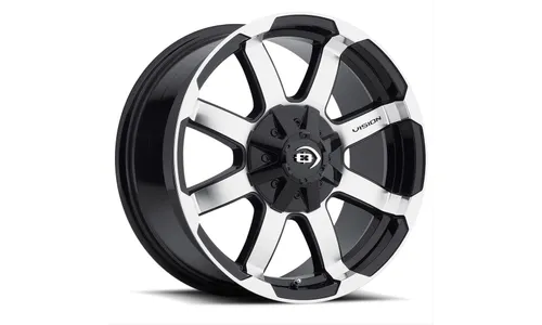Диск колесный R18x8.5 413 Valor Series Глянцевый Черный Vision Wheel — фото 1