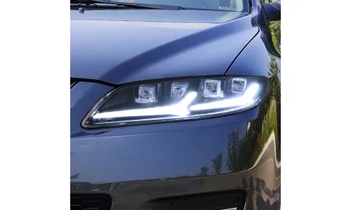 Фары передние LED с ходовыми огнями стиль демона для Mazda 6 (2003-2015), комплект, комплект, FT Carlight Carlight — фото 2