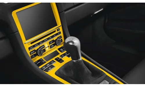 Рычаг механической коробки передач Alcantara для Porsche Boxster/Cayman 981 — фото 1