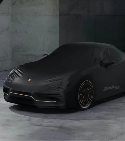 Гаражный чехол автомобиля Boxster 25, Чёрный для Porsche Boxster 982 — фото 3