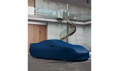 Уличный защитный чехол Outdoor Plus, Синий для Porsche Boxster 982 Spyder — фото 3
