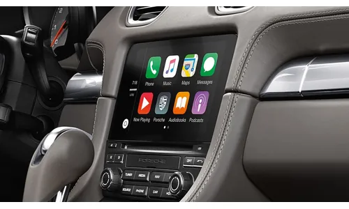 Комплект дооснащения Apple CarPlay, без заднего мультимедийного интерфейса для Porsche Boxster/Cayman 982 — фото 1