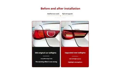 Задние LED-фонари RGB динамический поворотник для Toyota Reiz Mark X (2010-2013), комплект, комплект, FT Carlight Carlight — фото 7