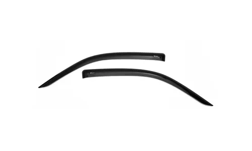 Дефлекторы окон Vinguru FIAT Doblo 2000-2005, 2005-2015/фургон/накладные/скотч/комплект 2шт./материал акрил / Фиат Добло — фото 1