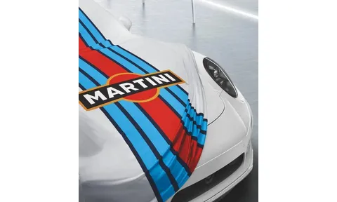 Гаражный чехол автомобиля MARTINI RACING®, без Aerokit для Porsche 911 991.1 — фото 3