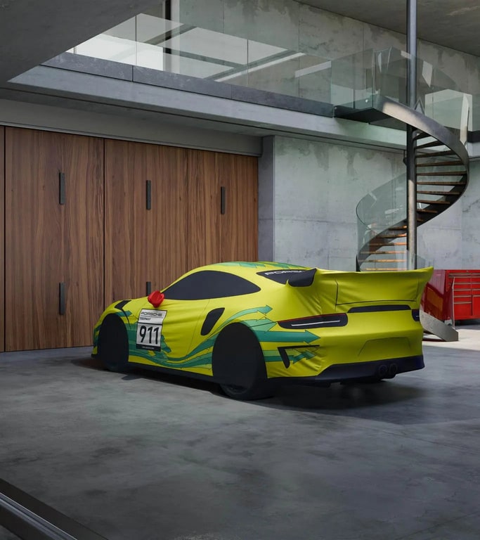 Гаражный чехол автомобиля Grello, без Manthey Performance Kit для Porsche 911 991.2 GT3 RS — фото 5