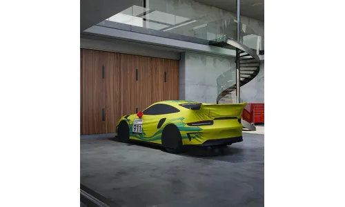 Гаражный чехол автомобиля Grello, без Manthey Performance Kit для Porsche 911 991.2 GT3 RS — фото 5