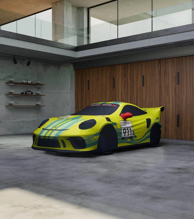 Гаражный чехол автомобиля Grello, с Manthey Performance Kit для Porsche 911 991.2 GT3 RS — фото 3