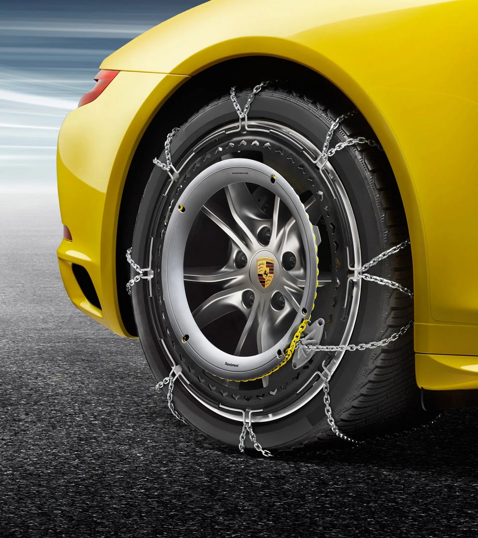 Цепи противоскольжения, 2 шт. для Porsche 911 991.1 GT3 RS, 911 991.2 — фото 1