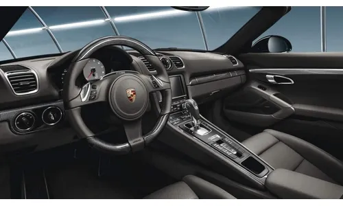 Карбоновый комплект отделки салона, для PDK, чёрный для Porsche Boxster/Cayman 981, 911 991.1 — фото 1