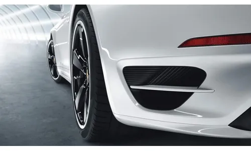 Ламели передних и задних воздуховодов под окраску, с передним ParkAssist для Porsche 911 991.1 Turbo — фото 1
